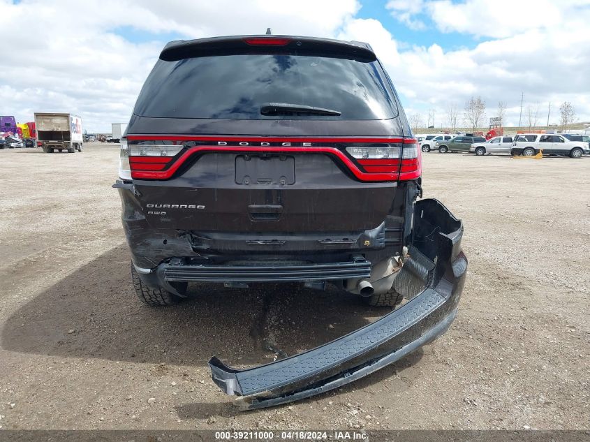 2017 Dodge Durango Sxt Awd VIN: 1C4RDJAG6HC824026 Lot: 39211000