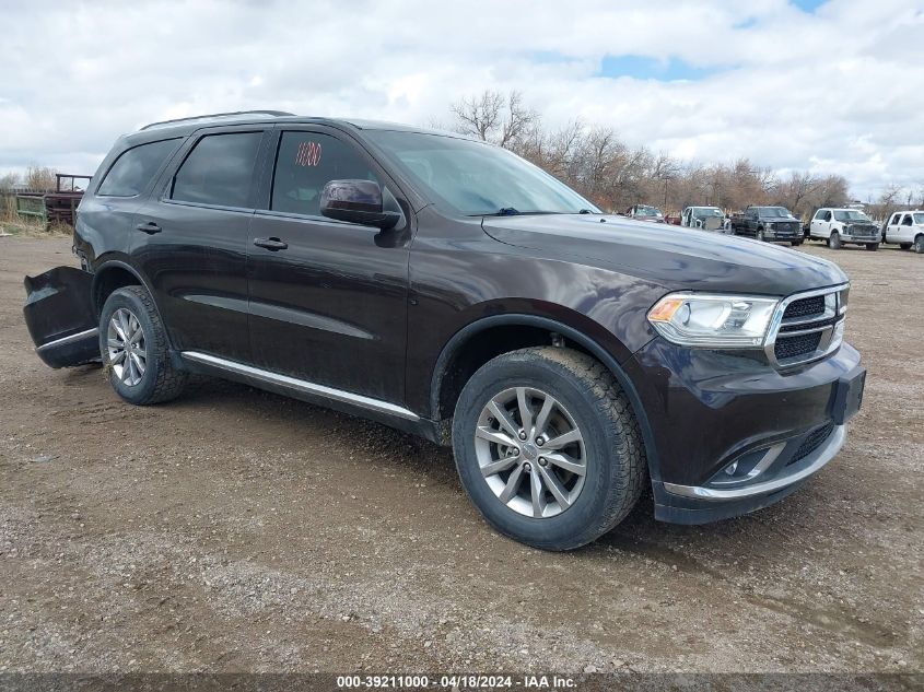 2017 Dodge Durango Sxt Awd VIN: 1C4RDJAG6HC824026 Lot: 39211000