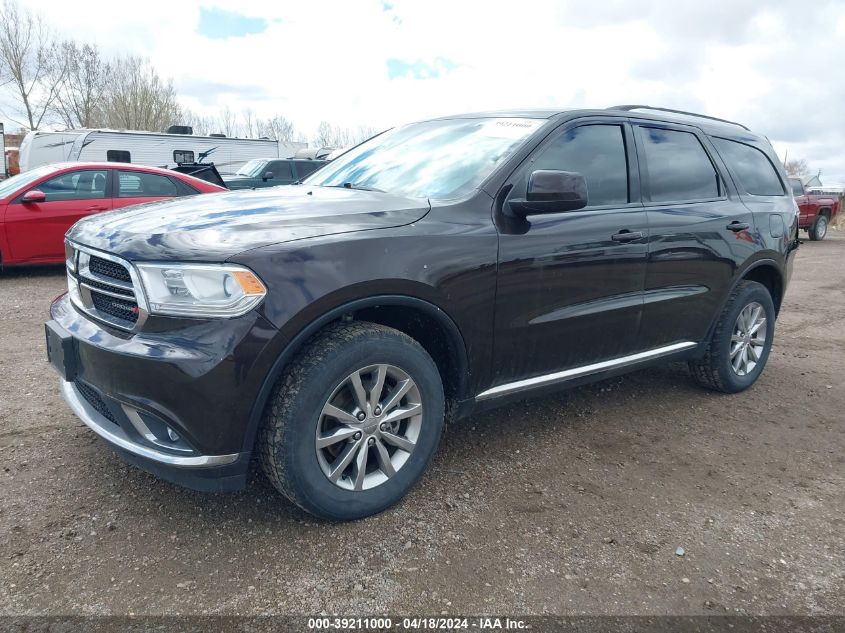 2017 Dodge Durango Sxt Awd VIN: 1C4RDJAG6HC824026 Lot: 39211000