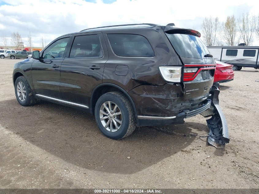 2017 Dodge Durango Sxt Awd VIN: 1C4RDJAG6HC824026 Lot: 39211000