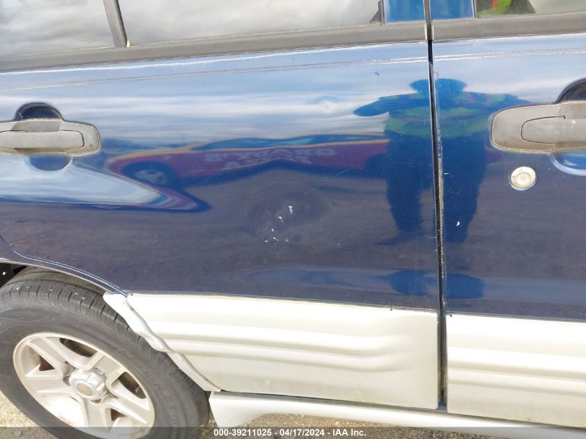 2002 Chevrolet Tracker Hard Top Lt VIN: 2CNBE634426909800 Lot: 39211025