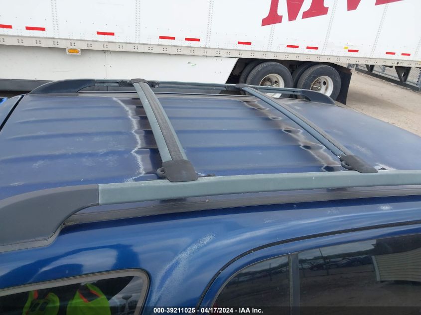 2002 Chevrolet Tracker Hard Top Lt VIN: 2CNBE634426909800 Lot: 39211025