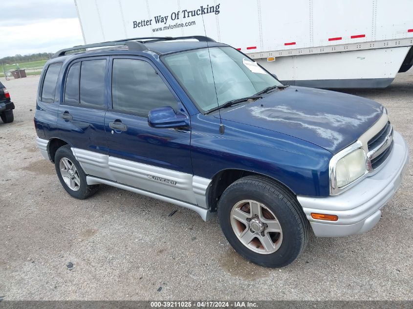 2002 Chevrolet Tracker Hard Top Lt VIN: 2CNBE634426909800 Lot: 39211025