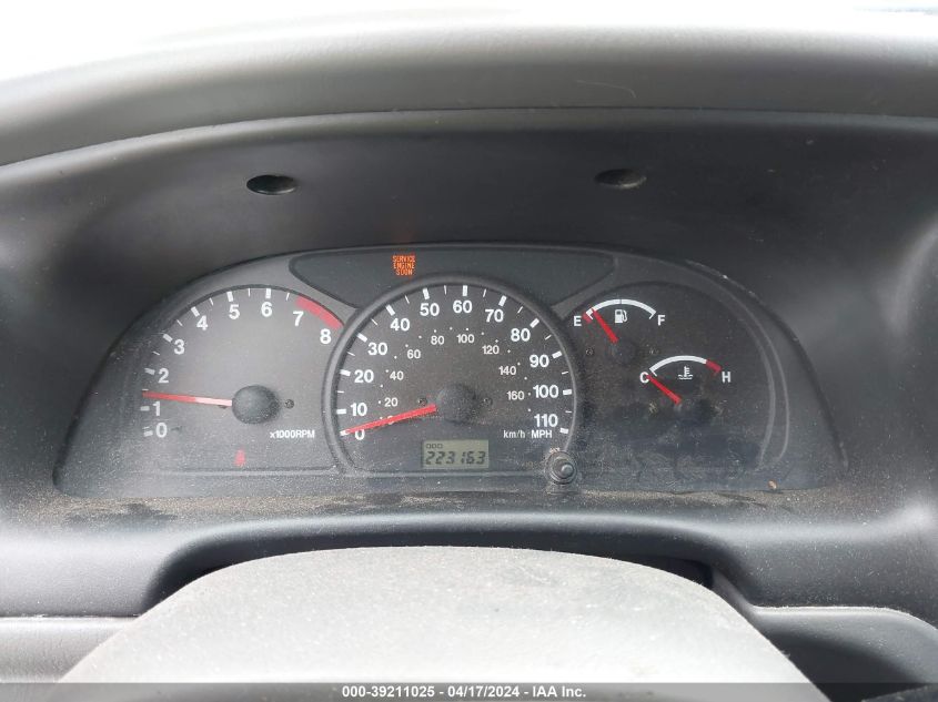 2002 Chevrolet Tracker Hard Top Lt VIN: 2CNBE634426909800 Lot: 39211025