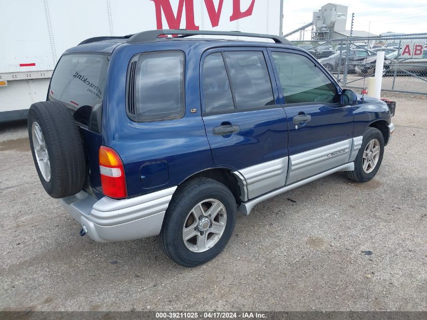 2002 Chevrolet Tracker Hard Top Lt VIN: 2CNBE634426909800 Lot: 39211025