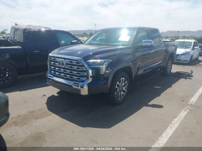 2023 Toyota Tundra 1794 Edition VIN: 5TFMA5DB0PX123693 Lot: 39211029