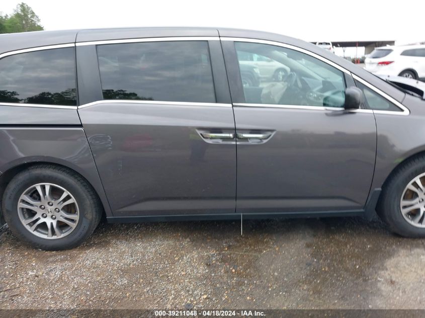 2013 Honda Odyssey Ex-L VIN: 5FNRL5H68DB078070 Lot: 39211048