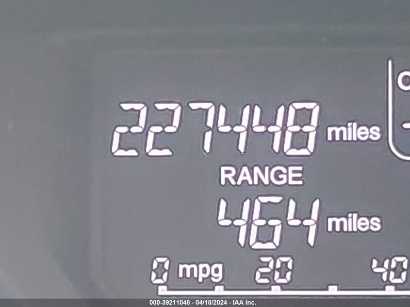 2013 Honda Odyssey Ex-L VIN: 5FNRL5H68DB078070 Lot: 39211048