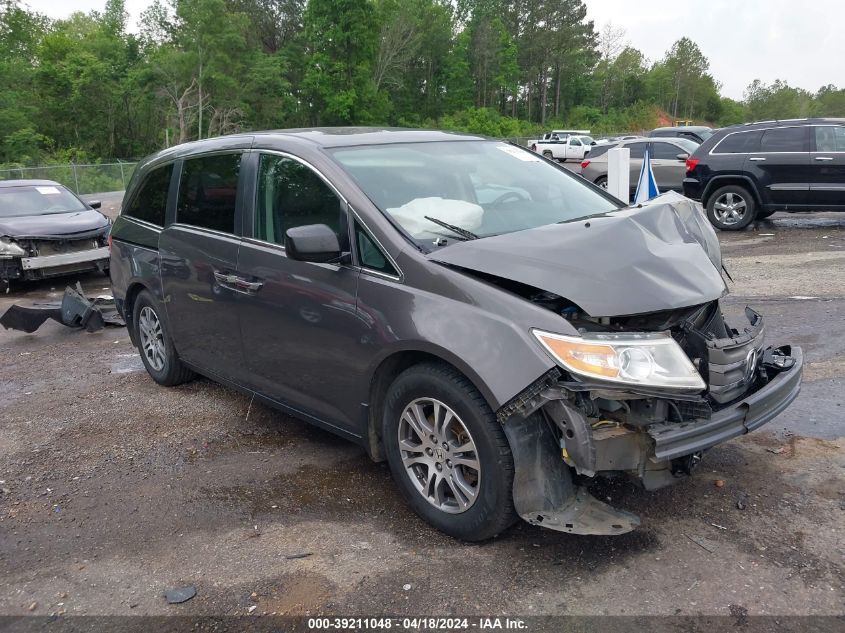 2013 Honda Odyssey Ex-L VIN: 5FNRL5H68DB078070 Lot: 39211048