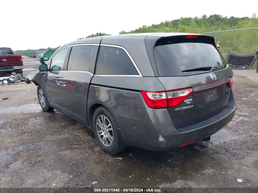 2013 Honda Odyssey Ex-L VIN: 5FNRL5H68DB078070 Lot: 39211048