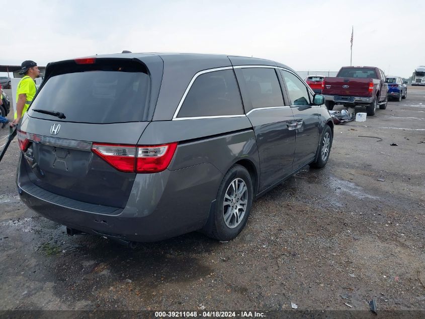 2013 Honda Odyssey Ex-L VIN: 5FNRL5H68DB078070 Lot: 39211048