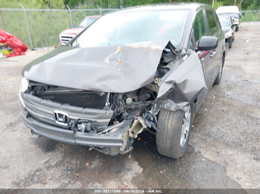 2013 Honda Odyssey Ex-L VIN: 5FNRL5H68DB078070 Lot: 39211048