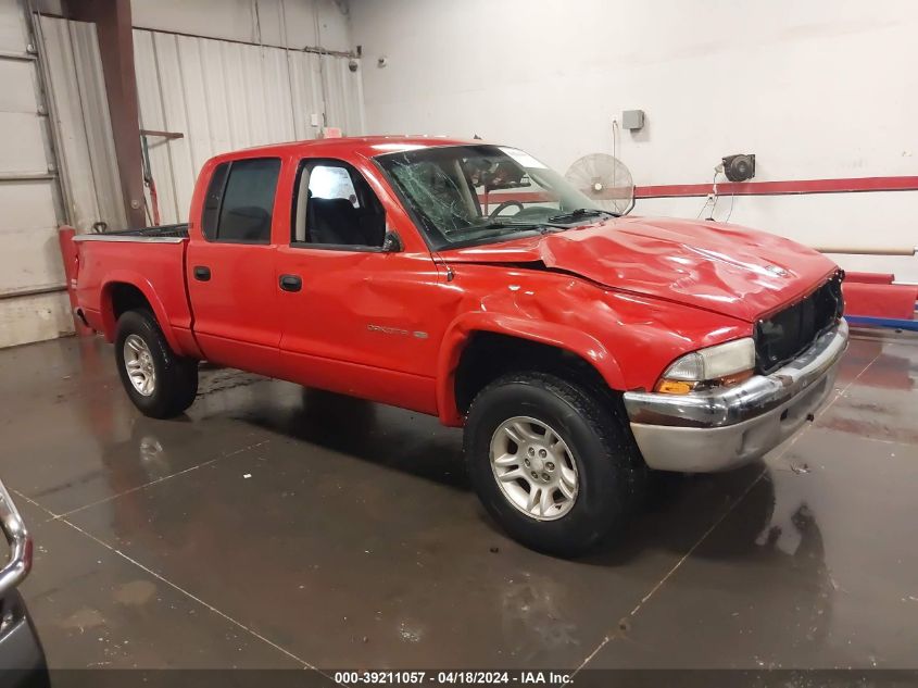 2001 Dodge Dakota Slt/Sport VIN: 1B7GG2AN51S195079 Lot: 39211057