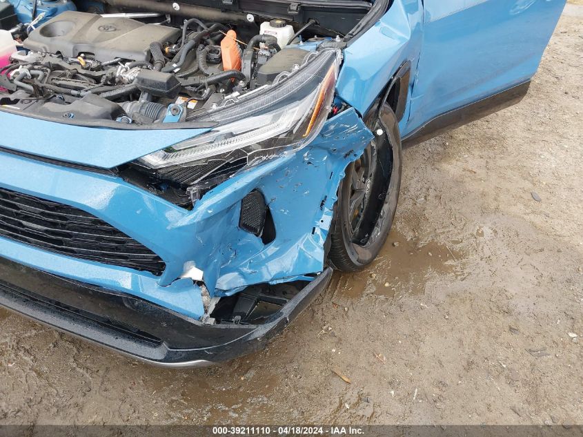 2022 TOYOTA RAV4 SE HYBRID - 4T3T6RFV2NU081508