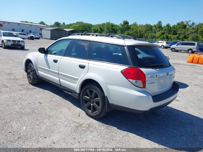 4S4BP61C397324253 | 2009 SUBARU OUTBACK