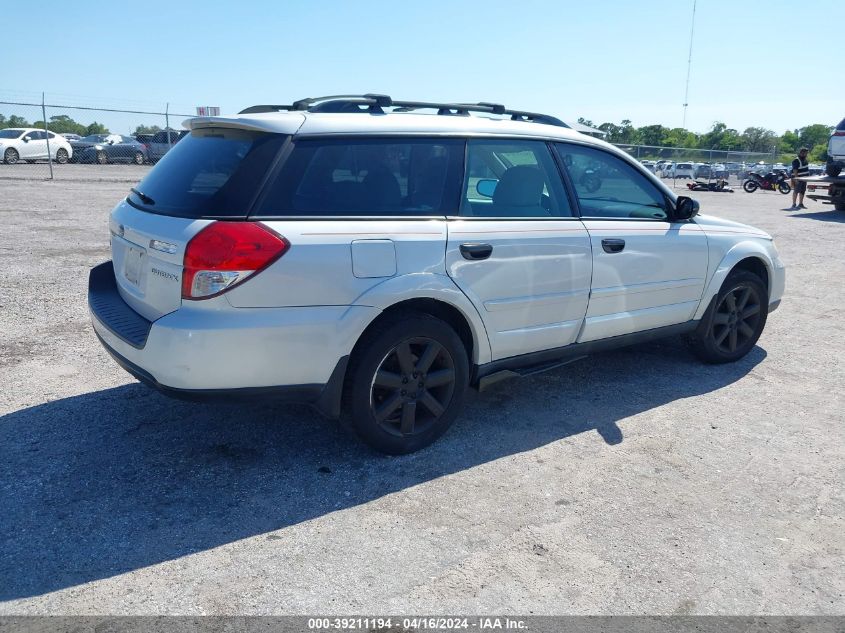 4S4BP61C397324253 | 2009 SUBARU OUTBACK