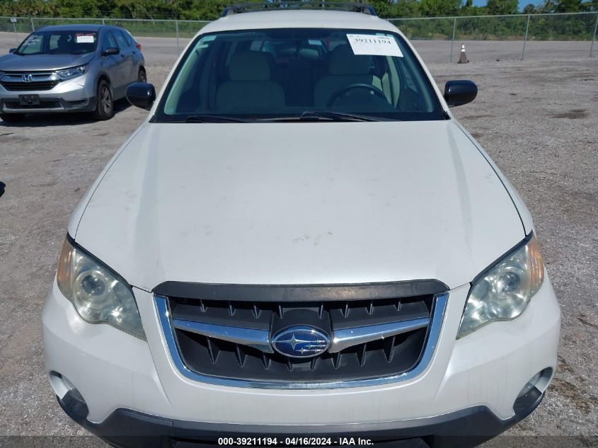 4S4BP61C397324253 | 2009 SUBARU OUTBACK