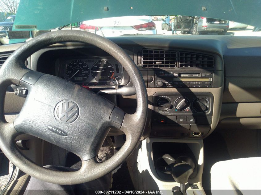 1997 Volkswagen Jetta Gl VIN: 3VWRA81H7VM091177 Lot: 39211202