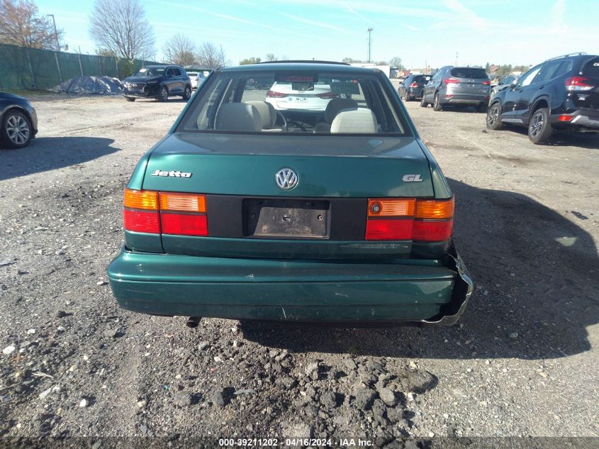 1997 Volkswagen Jetta Gl VIN: 3VWRA81H7VM091177 Lot: 39211202