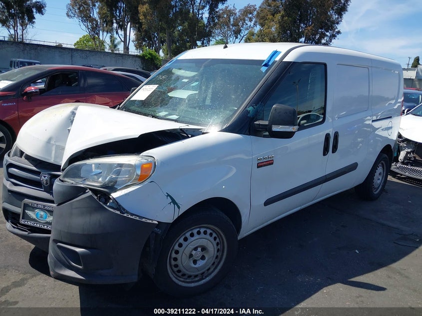 2015 Ram Promaster City Tradesman VIN: ZFBERFAT1F6A00270 Lot: 39211222