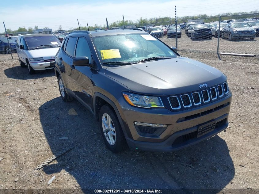 2018 JEEP COMPASS SPORT FWD - 3C4NJCABXJT411771