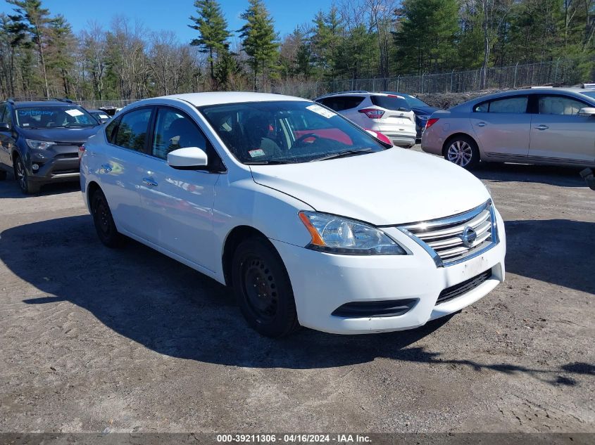 2015 NISSAN SENTRA FE+ S/S/SL/SR/SV - 3N1AB7AP2FL665676