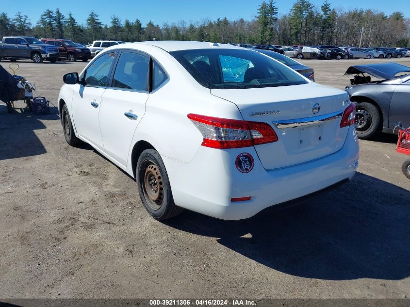 3N1AB7AP2FL665676 | 2015 NISSAN SENTRA