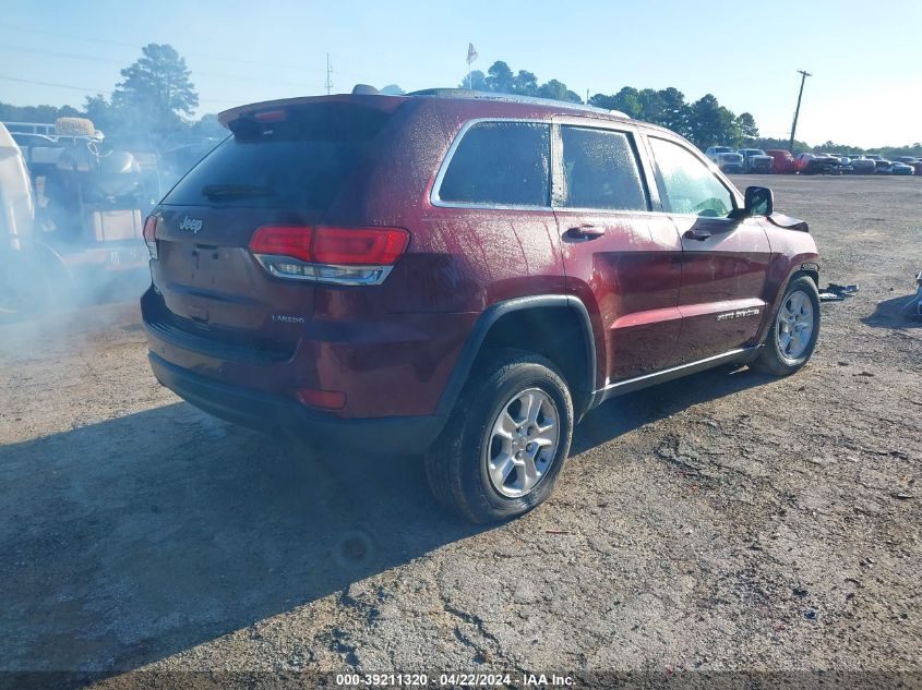 2017 Jeep Grand Cherokee Laredo 4X4 VIN: 1C4RJFAG4HC667506 Lot: 39211320