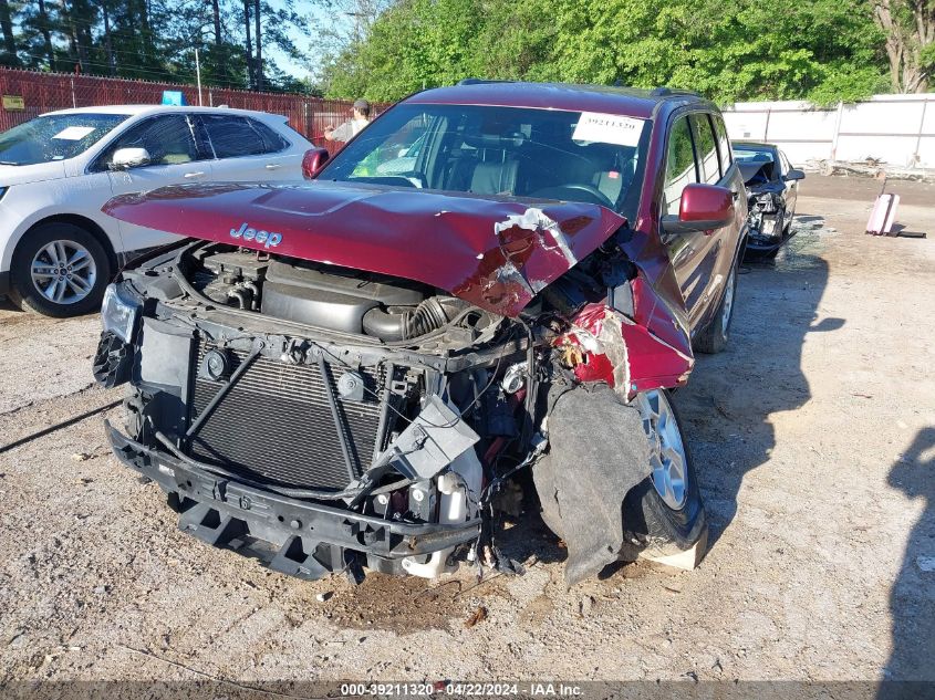 2017 Jeep Grand Cherokee Laredo 4X4 VIN: 1C4RJFAG4HC667506 Lot: 39211320