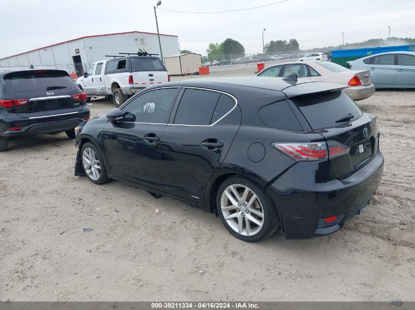 2015 Lexus Ct 200H VIN: JTHKD5BH8F2222004 Lot: 39211334