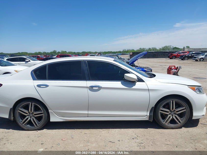 2017 HONDA ACCORD SPORT - 1HGCR2F53HA235422