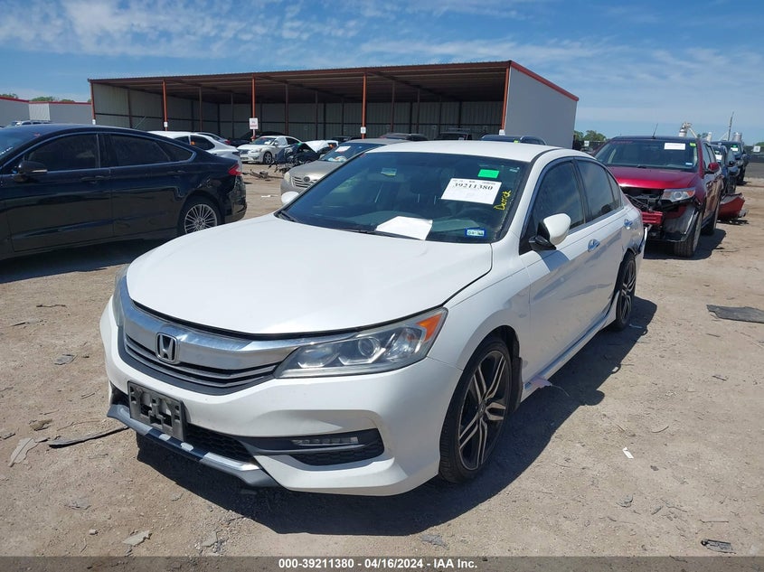 2017 HONDA ACCORD SPORT - 1HGCR2F53HA235422