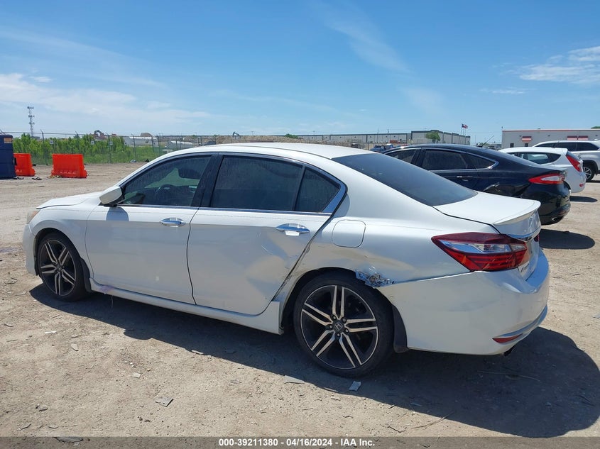2017 HONDA ACCORD SPORT - 1HGCR2F53HA235422