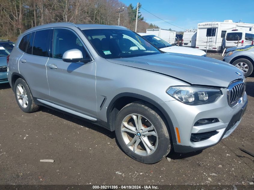 2019 BMW X3 xDrive30I VIN: 5UXTR9C56KLP86160 Lot: 50678174