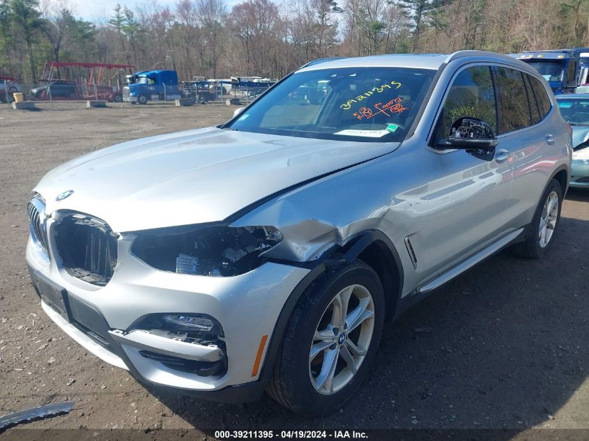 2019 BMW X3 xDrive30I VIN: 5UXTR9C56KLP86160 Lot: 50678174