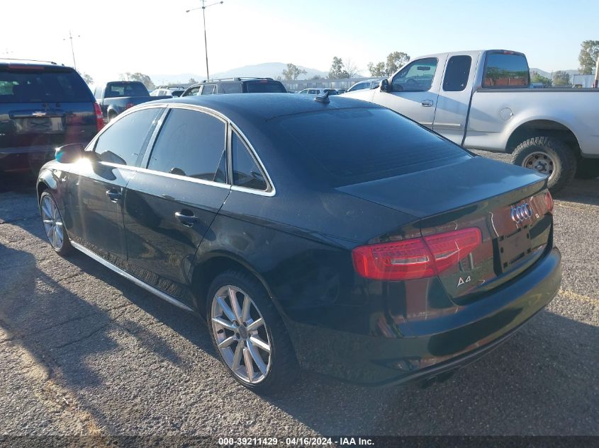 WAUAFAFL9GN002477 2016 Audi A4 2.0T Premium