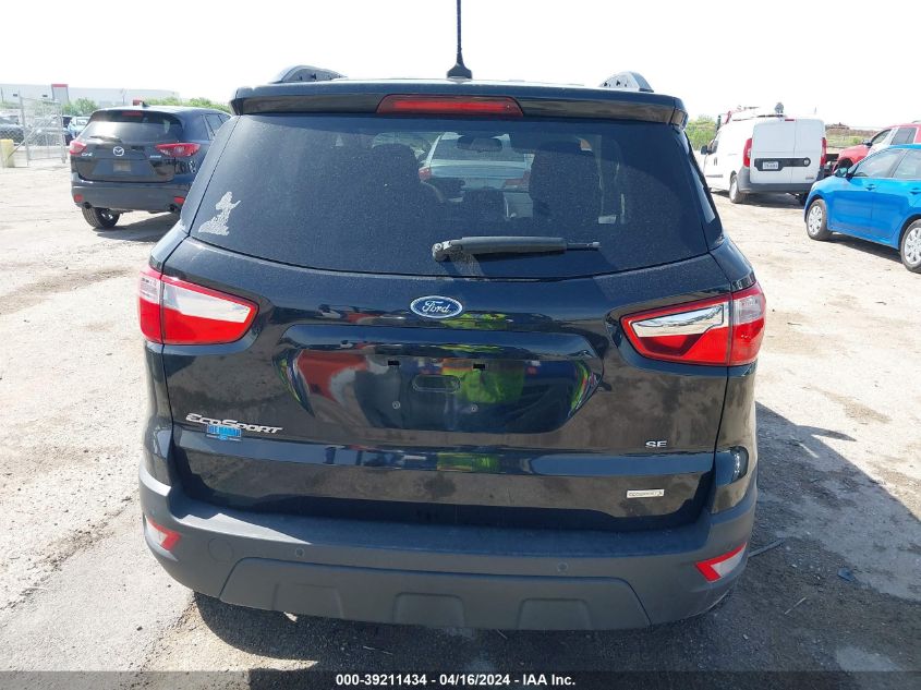 2019 Ford Ecosport Se VIN: MAJ3S2GE4KC308400 Lot: 39211434