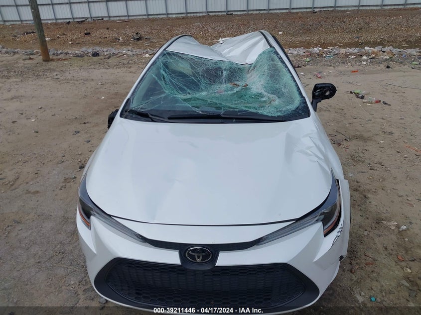 VIN 5YFEPMAE1NP326499 2022 TOYOTA COROLLA LE