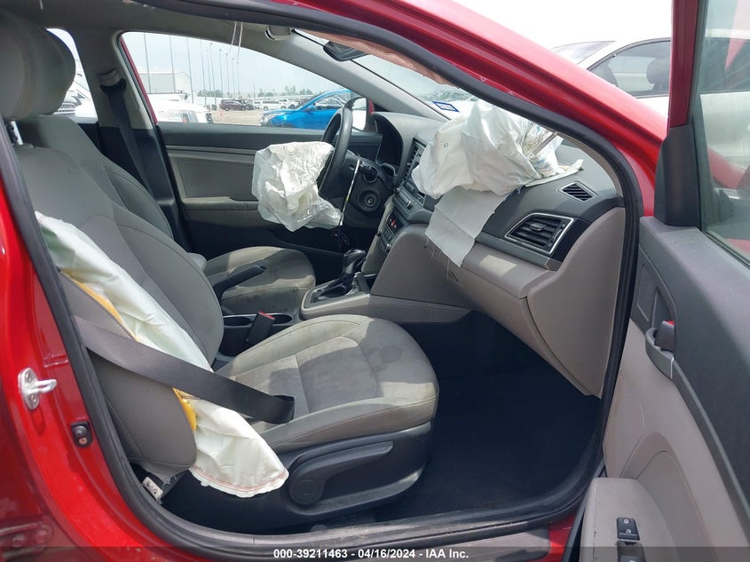 VIN KMHD74LFXHU099043 2017 HYUNDAI ELANTRA SE