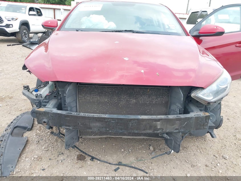 VIN KMHD74LFXHU099043 2017 HYUNDAI ELANTRA SE