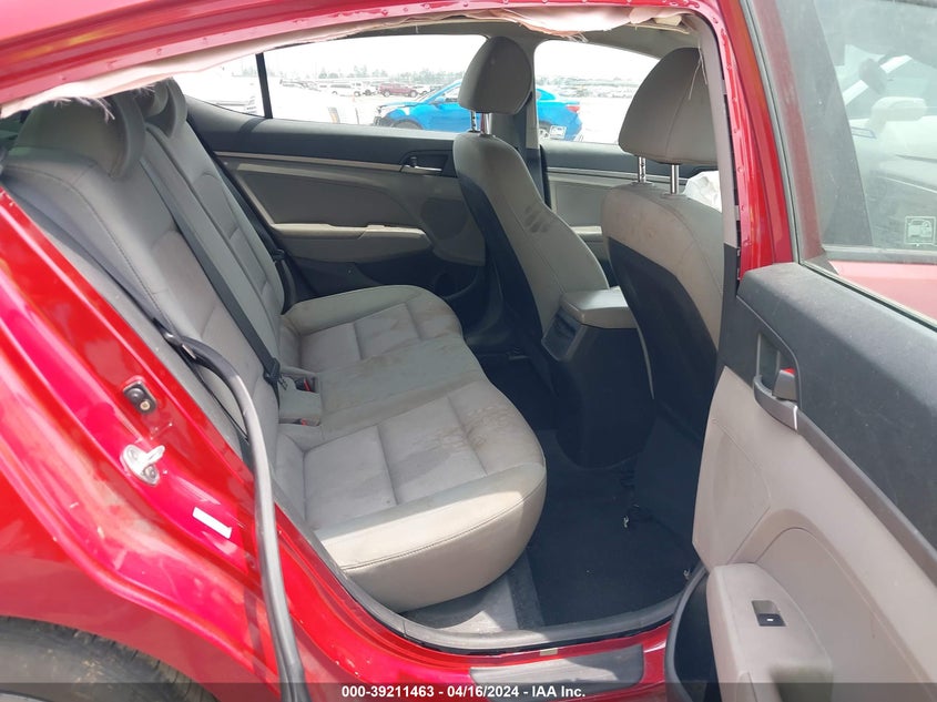 VIN KMHD74LFXHU099043 2017 HYUNDAI ELANTRA SE