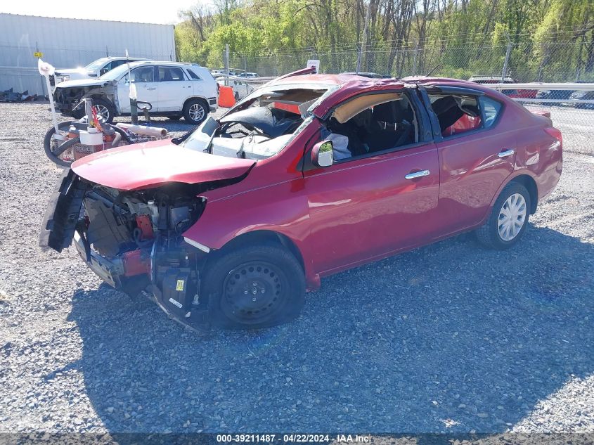 2014 Nissan Versa 1.6 S/1.6 S+/1.6 Sl/1.6 Sv VIN: 3N1CN7AP5EK452631 Lot: 44287724