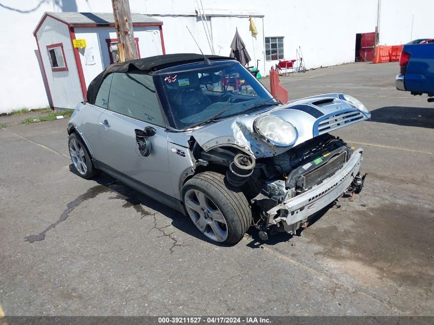 2006 Mini Cooper S VIN: WMWRH33536TF88718 Lot: 39211527