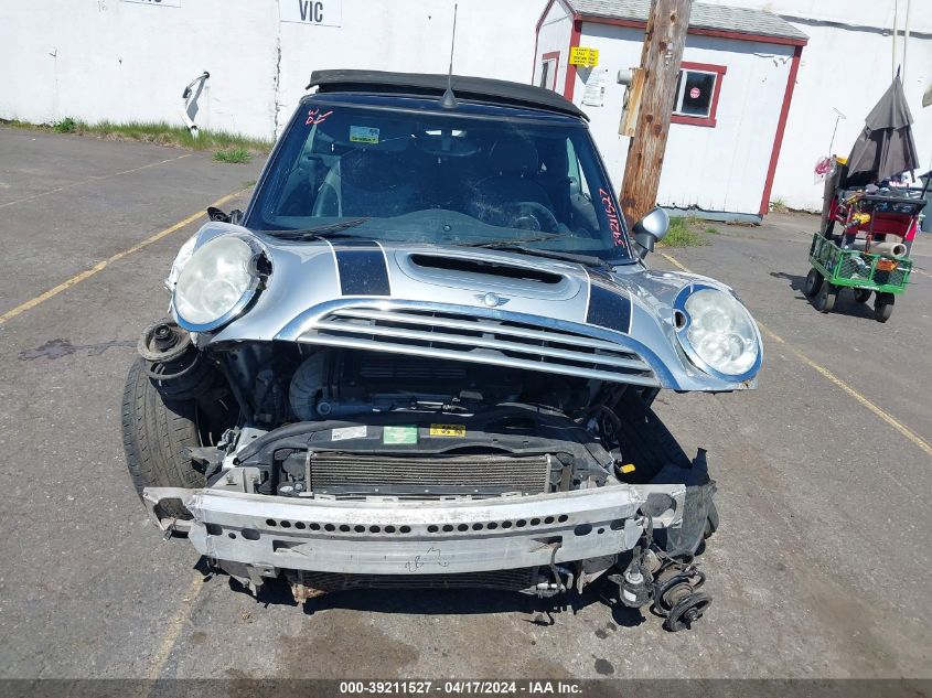 2006 Mini Cooper S VIN: WMWRH33536TF88718 Lot: 39211527