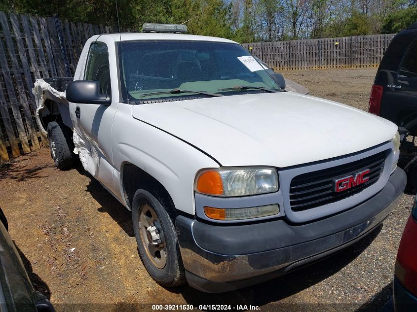 2002 GMC Sierra 1500 Standard VIN: 1GTEC14W72Z151935 Lot: 39211530