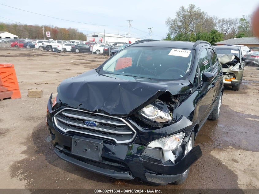 VIN MAJ3S2GE7LC319814 2020 FORD ECOSPORT SE