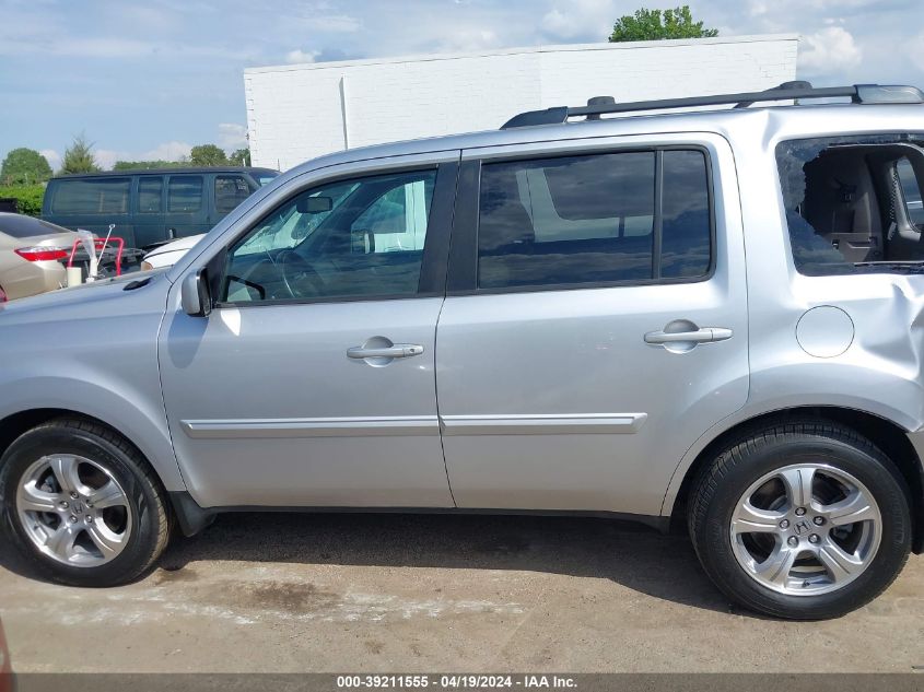 5FNYF4H56DB012976 2013 Honda Pilot Ex-L