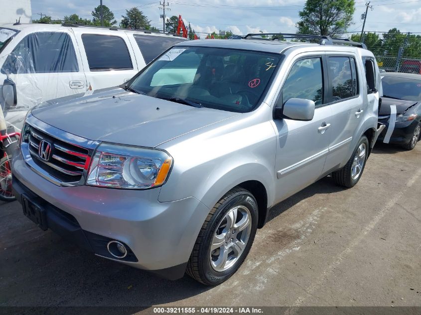 5FNYF4H56DB012976 2013 Honda Pilot Ex-L