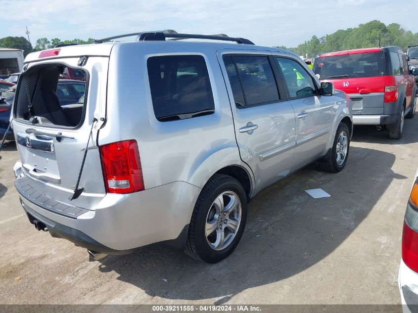 5FNYF4H56DB012976 2013 Honda Pilot Ex-L