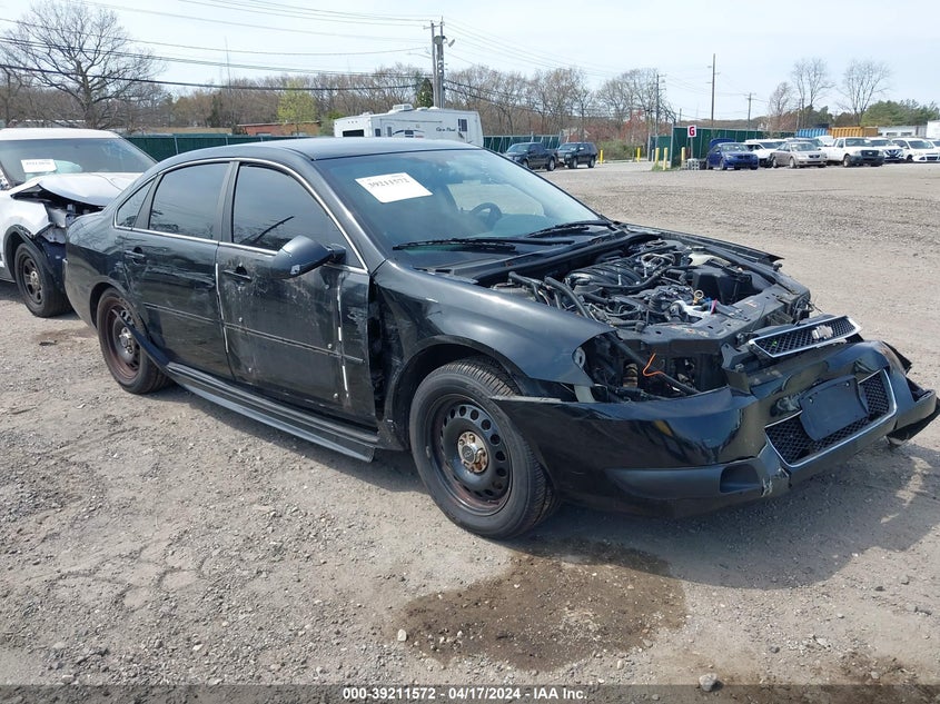 2014 CHEVROLET IMPALA LIMITED POLICE - 2G1WD5E31E1187154